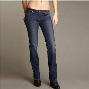 Paige Melrose Bootcut Dark Wash Classic Jean